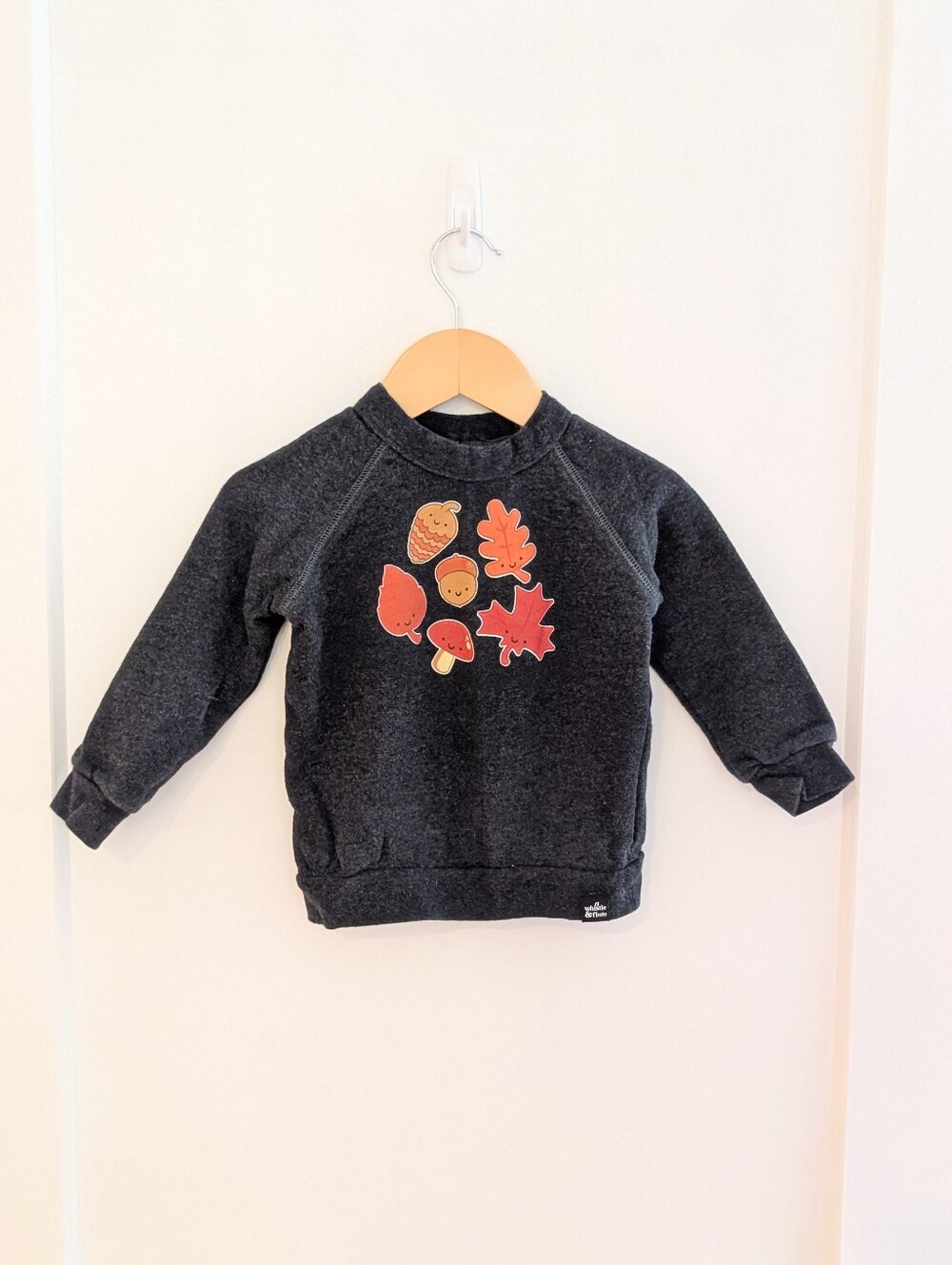 2/$20 💚 Whistle & Flute Fall Leaf Crewneck 1-2Y